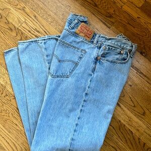 Levis 501 Button Down lighter wash 38x 34